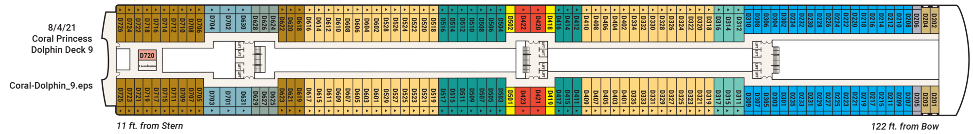 Deck 9 - Dolphin plan
